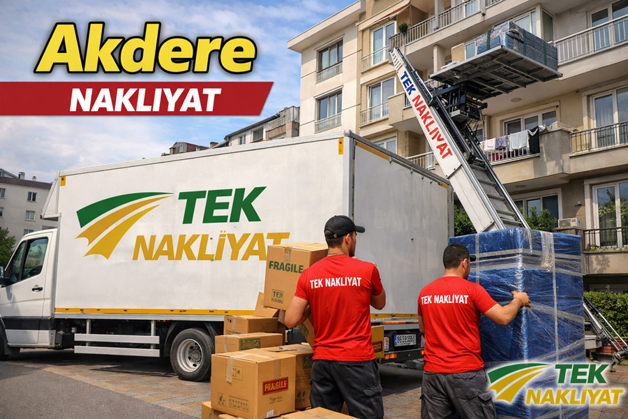 Akdere Evden Eve Nakliyat Süreci